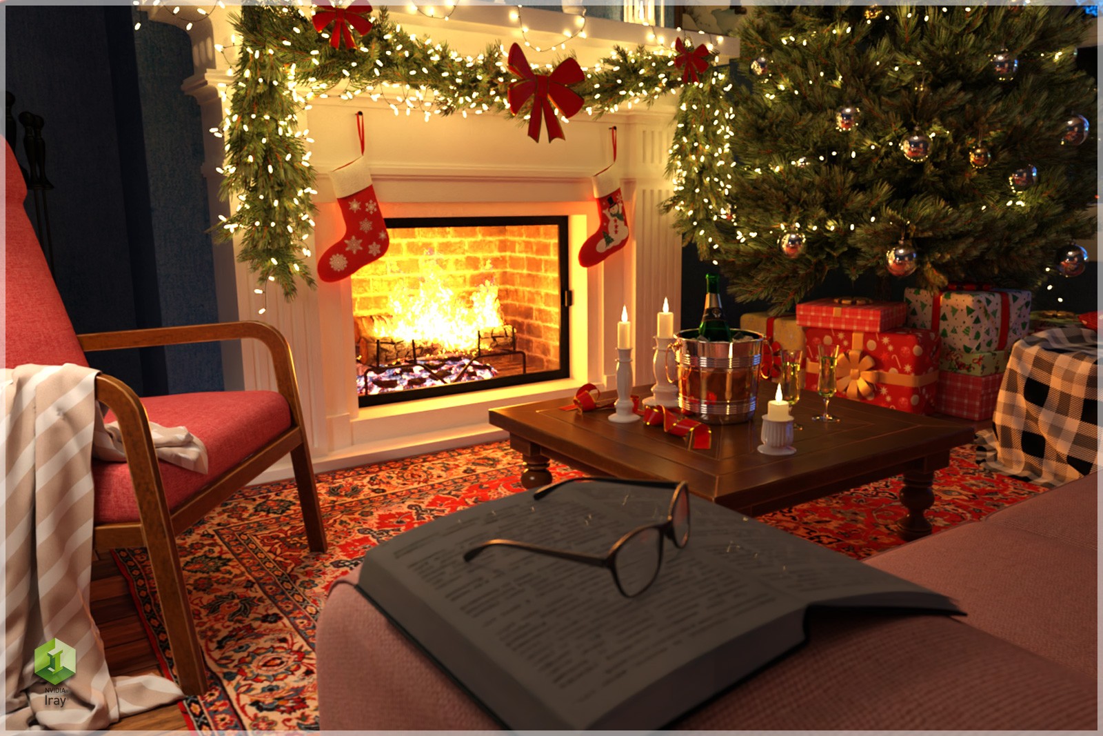 STZ Christmas Room by N/A