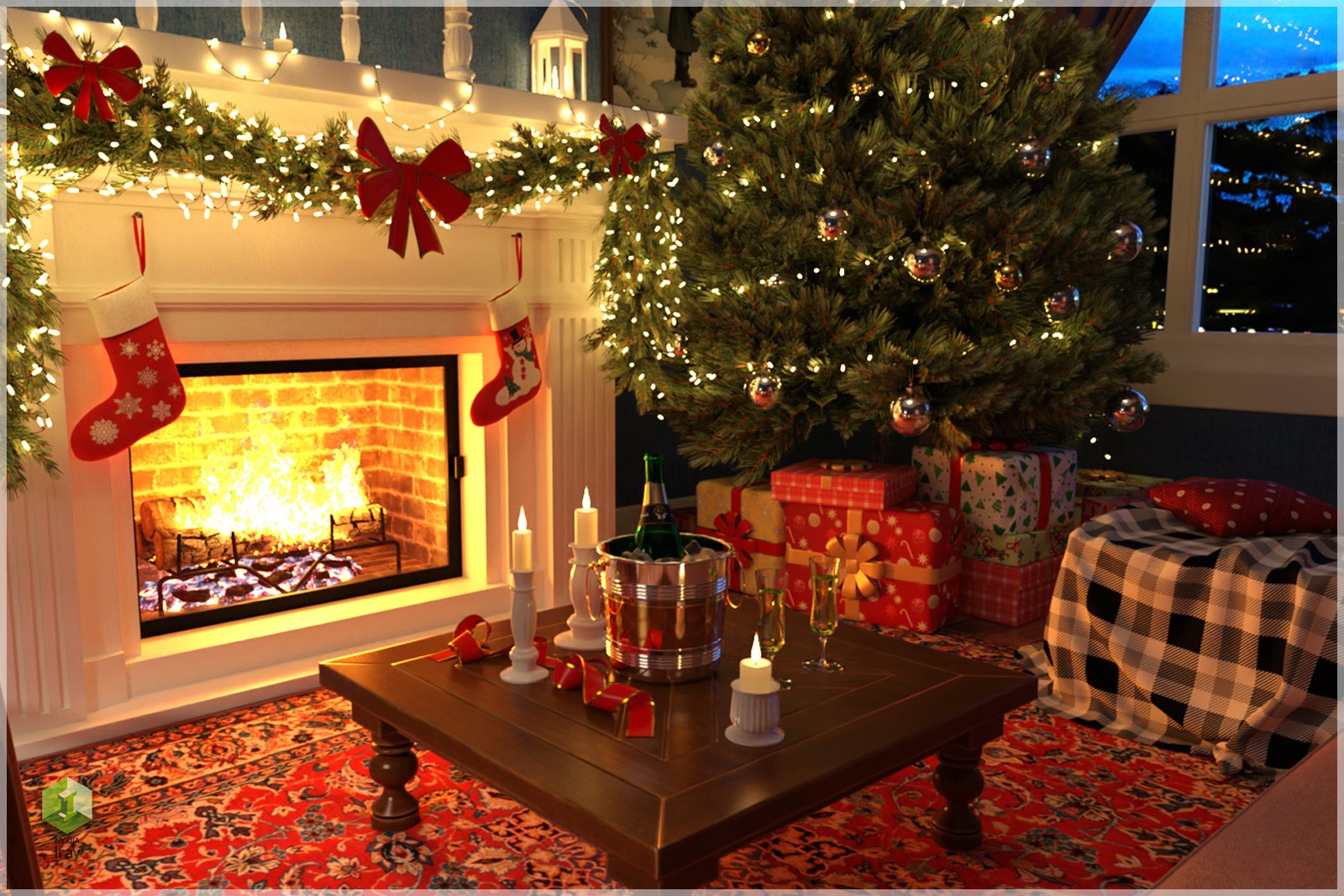 STZ Christmas Room by N/A