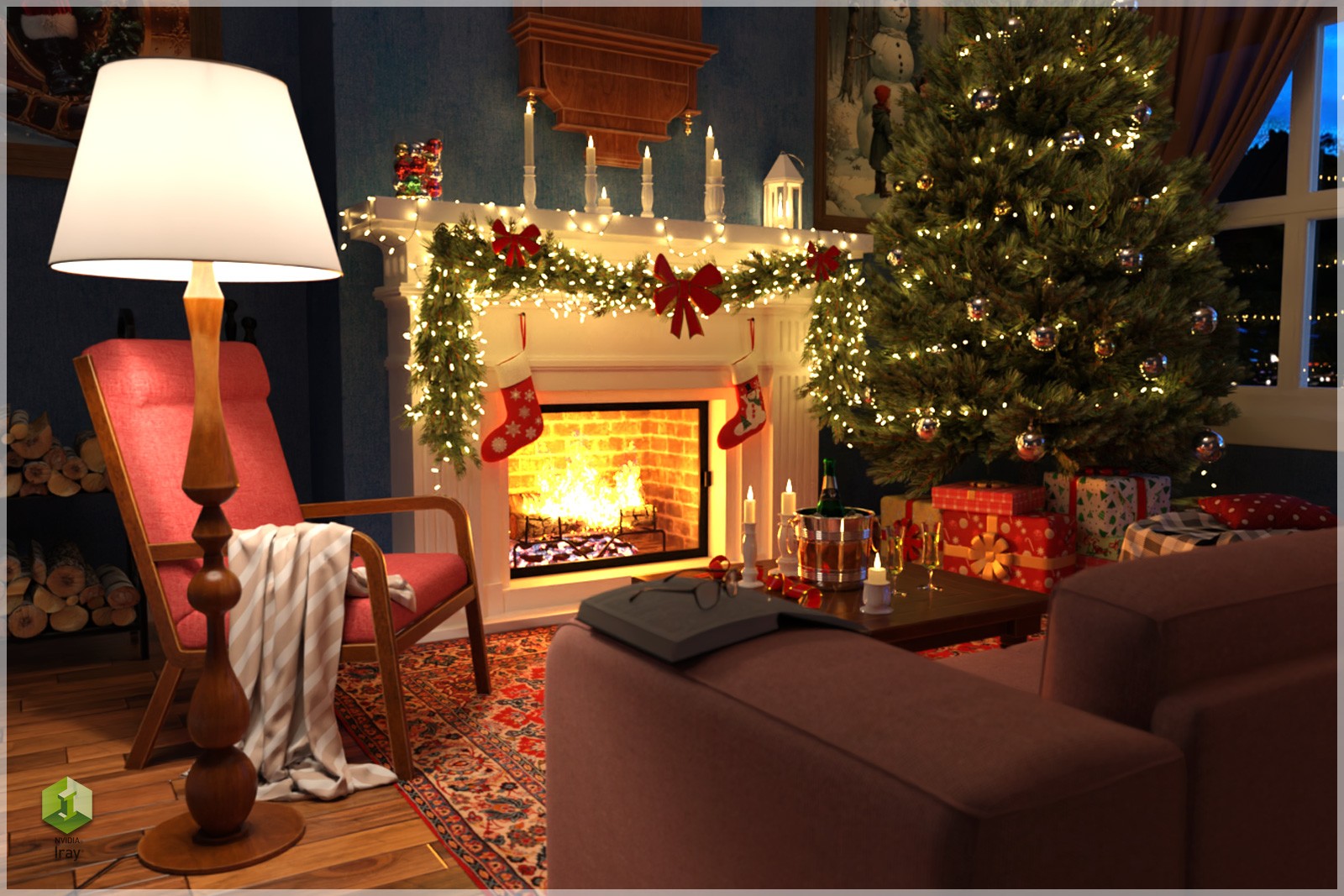 STZ Christmas Room by N/A