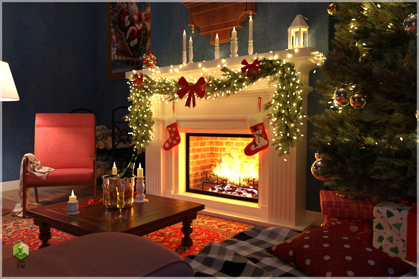 STZ Christmas Room by N/A