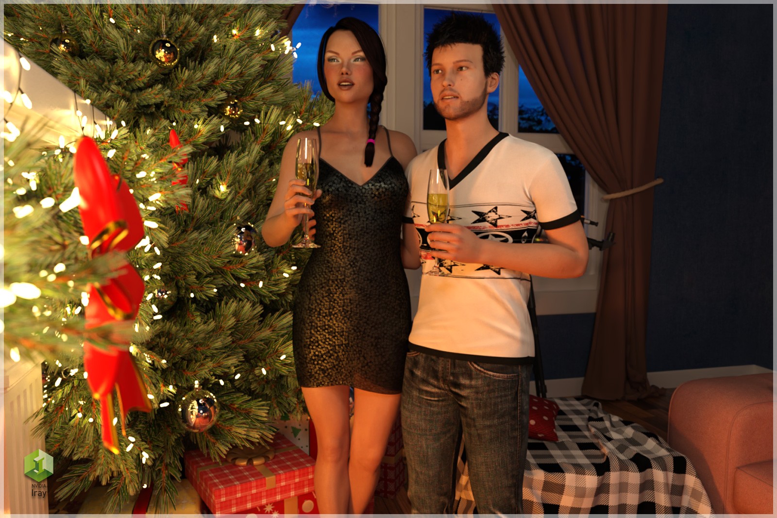 STZ Christmas Room by N/A