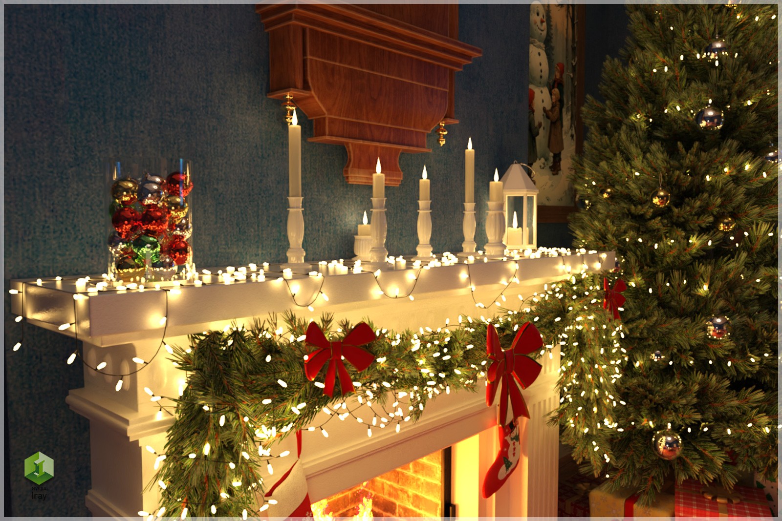 STZ Christmas Room by N/A