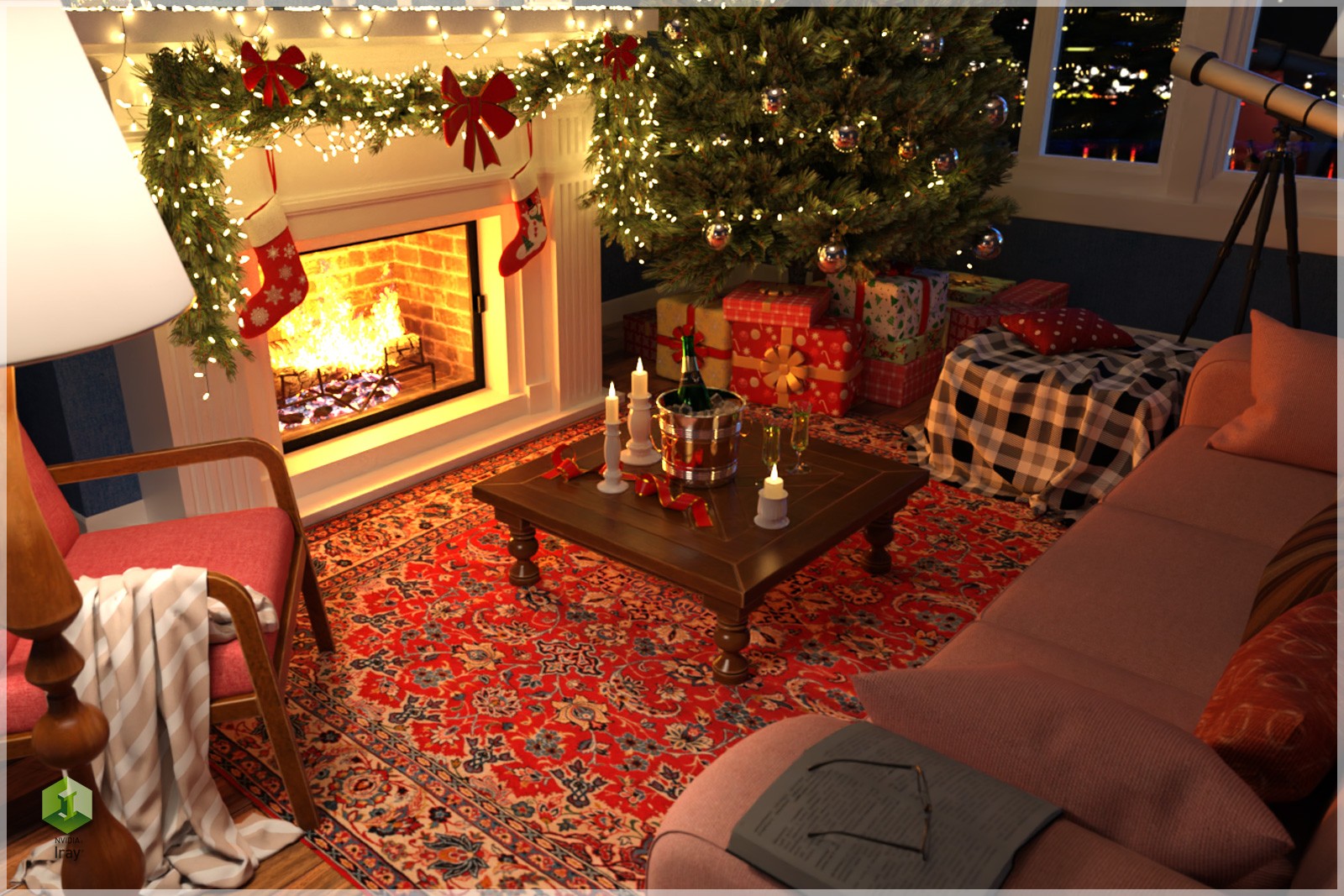STZ Christmas Room by N/A