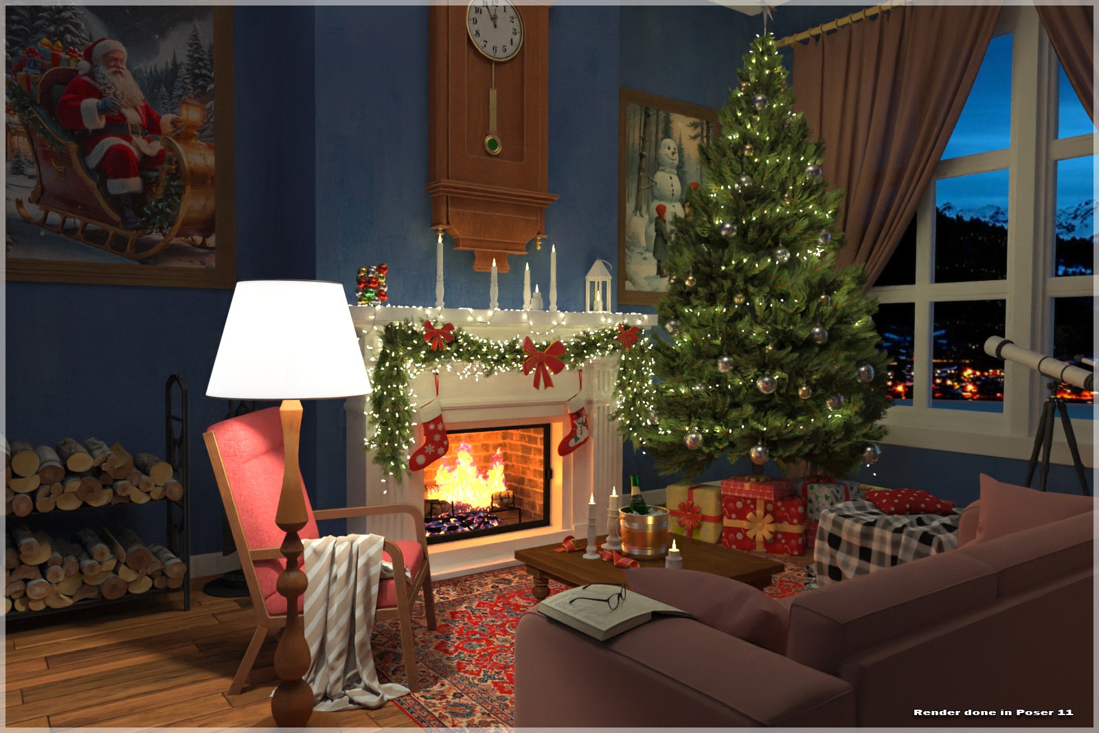STZ Christmas Room by N/A