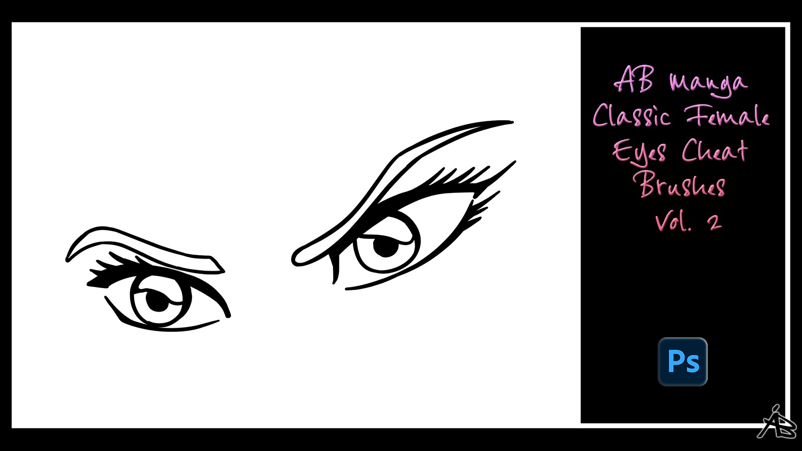 AB Manga Classic Female Eyes - Vol. 2 by N/A