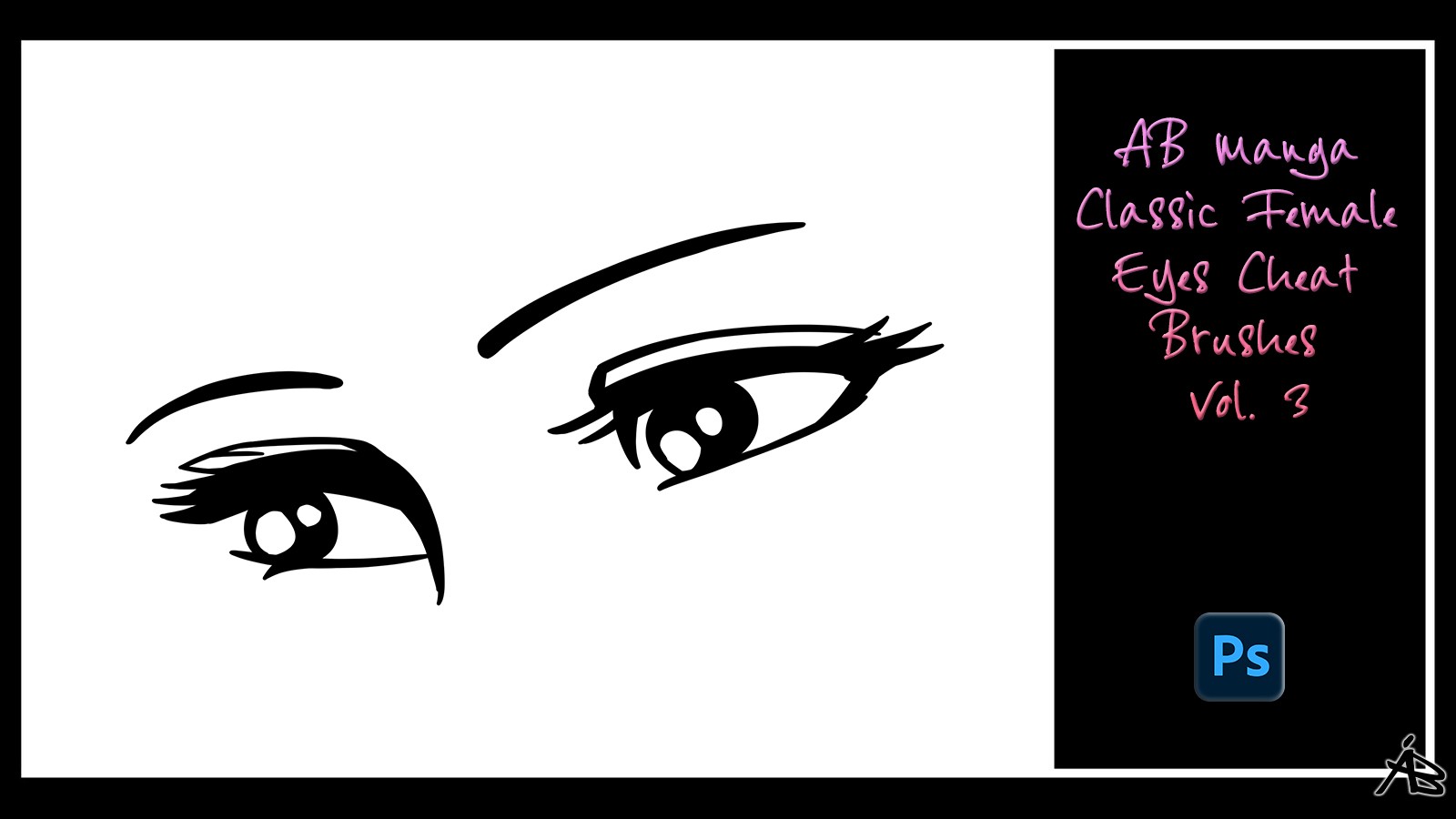 AB Manga Classic Female Eyes - Vol. 3 by N/A
