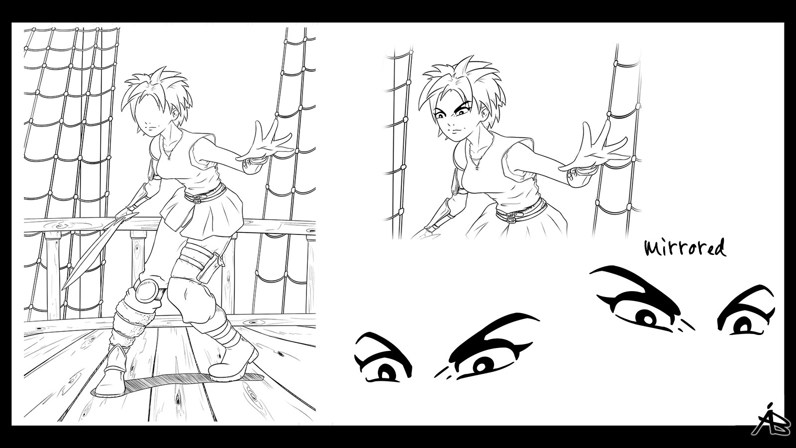 AB Manga Classic Female Eyes - Vol. 3 by N/A