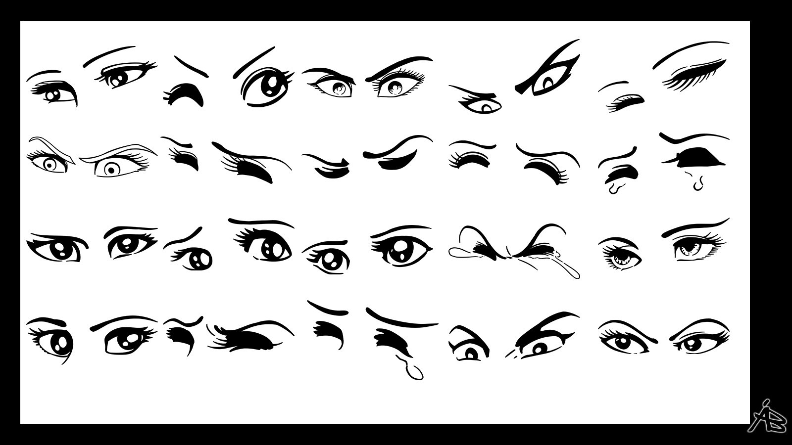 AB Manga Classic Female Eyes - Vol. 3 by N/A