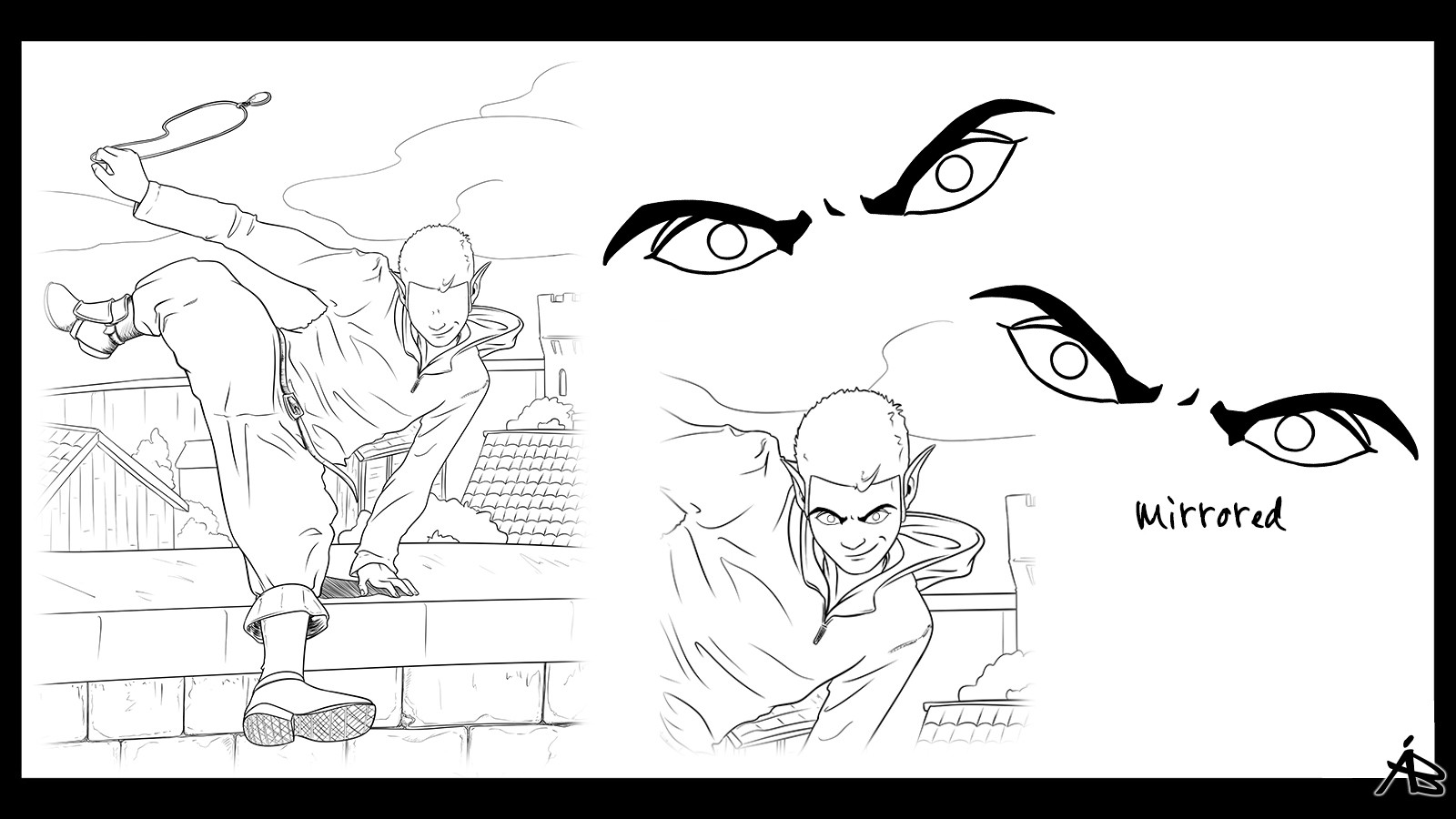 AB Manga Classic Male Eyes - Vol. 4 by N/A
