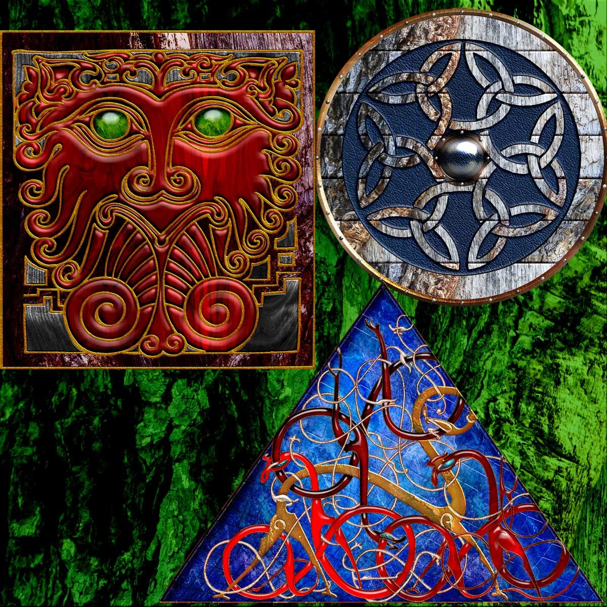 Harvest Moon's Viking Ornaments by N/A