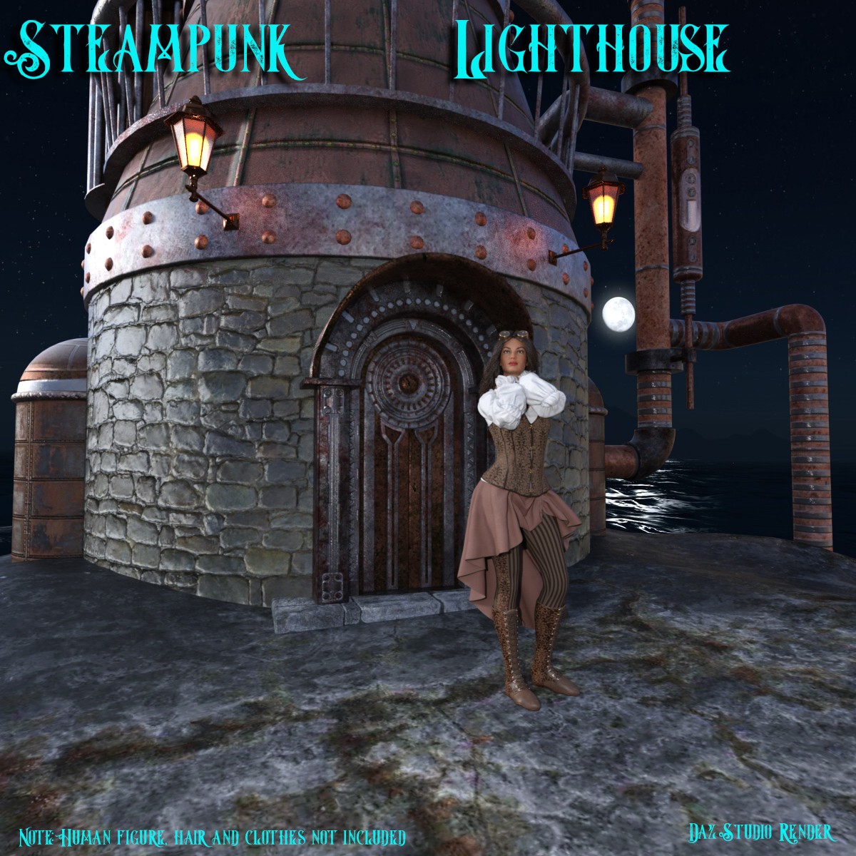 AJ Steampunk Lighthouse by N/A
