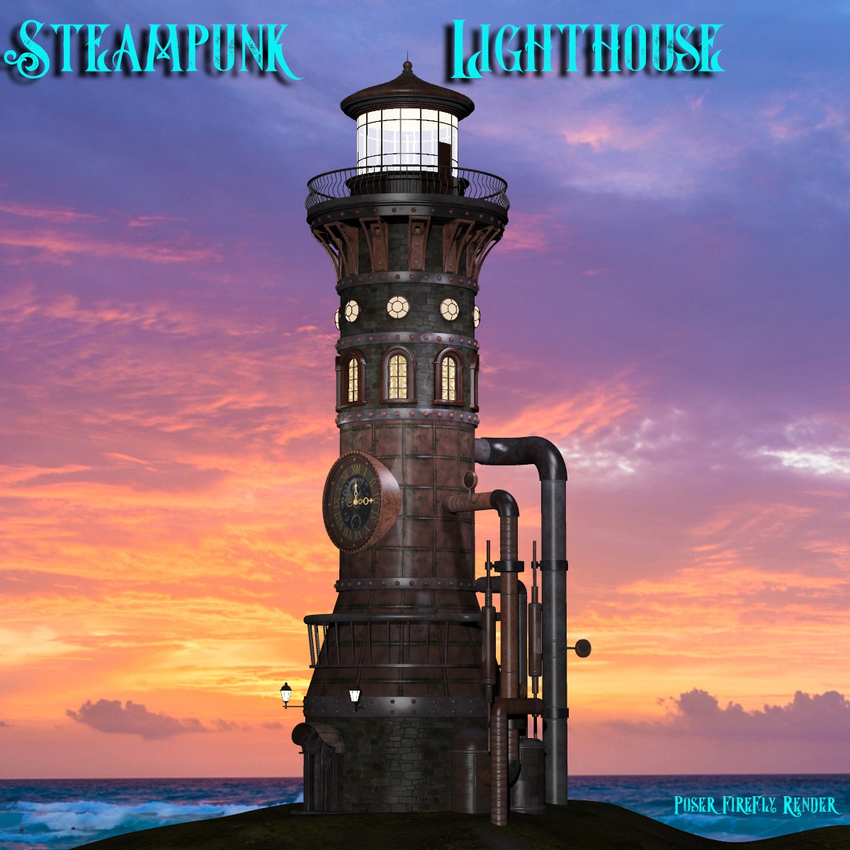 AJ Steampunk Lighthouse by N/A