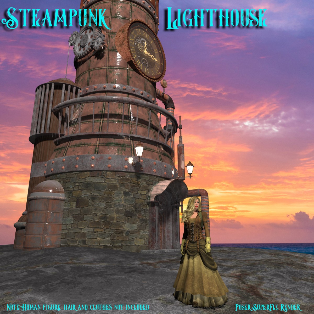 AJ Steampunk Lighthouse by N/A