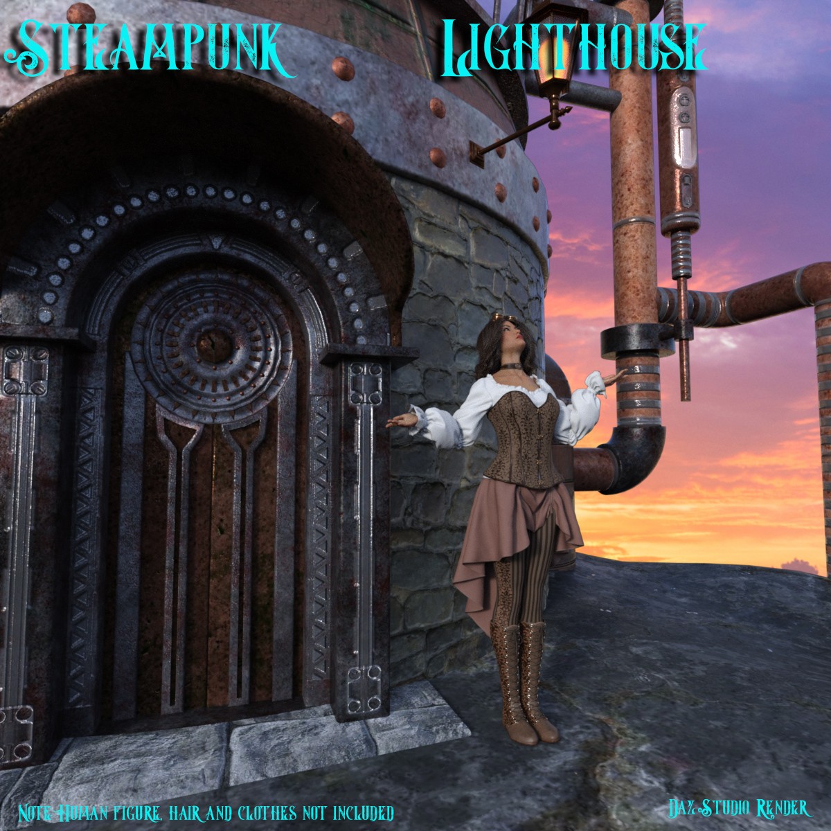 AJ Steampunk Lighthouse by N/A