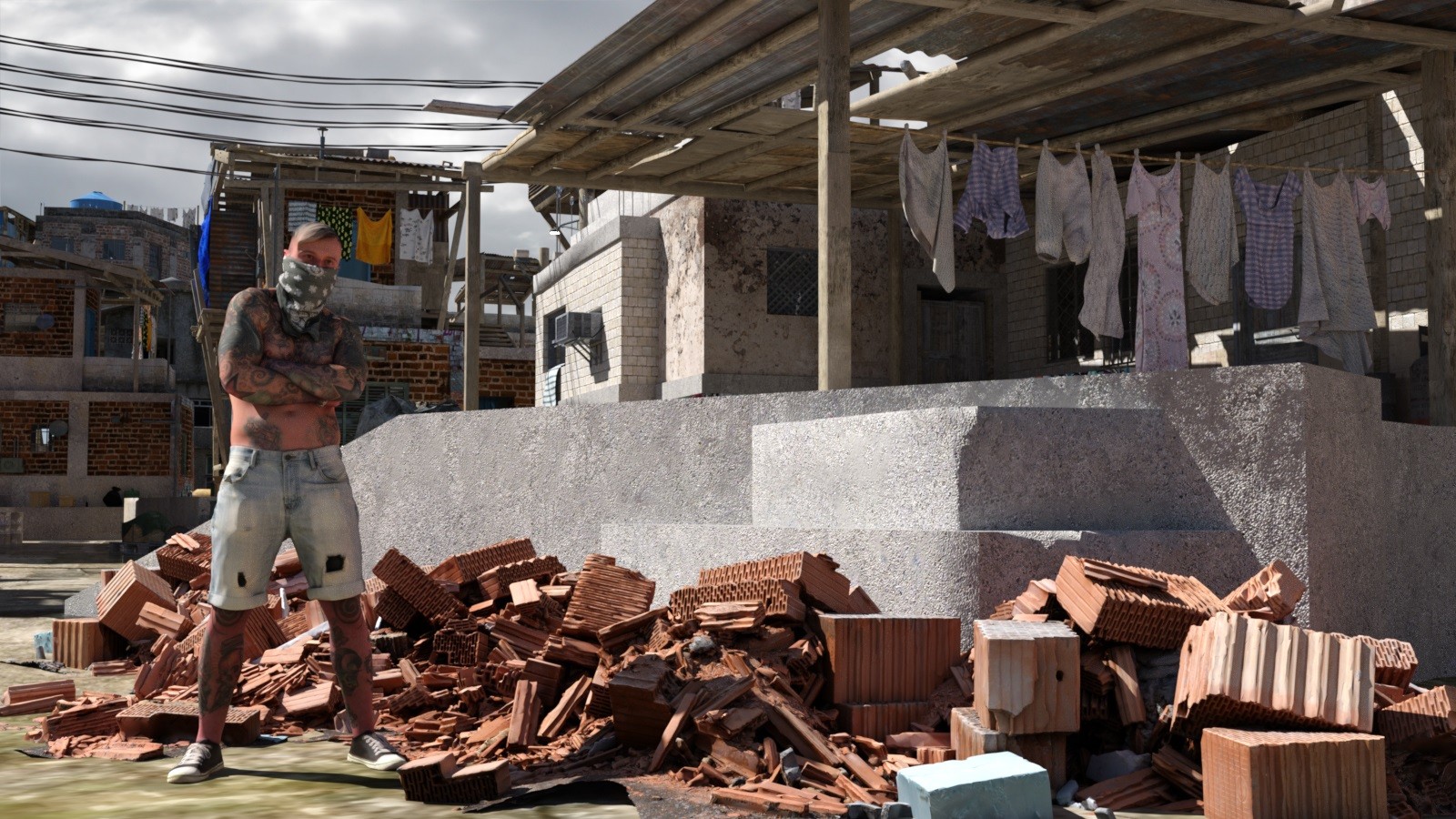 Urban Slums for DAZ by N/A