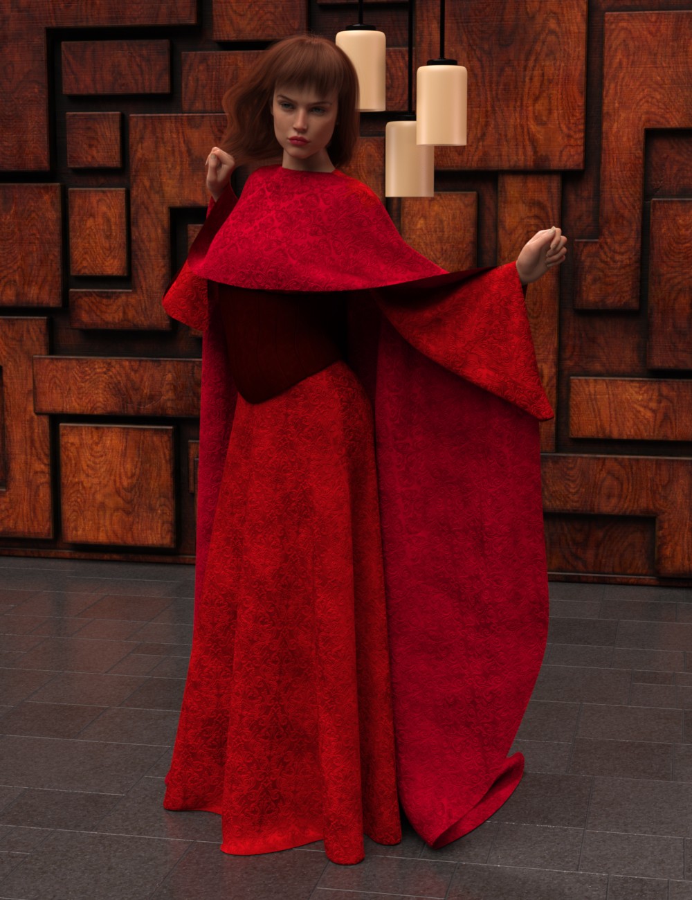 Daz Iray - Velvet Damask by N/A