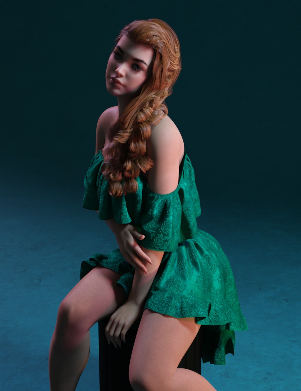 Daz Iray - Velvet Damask by N/A