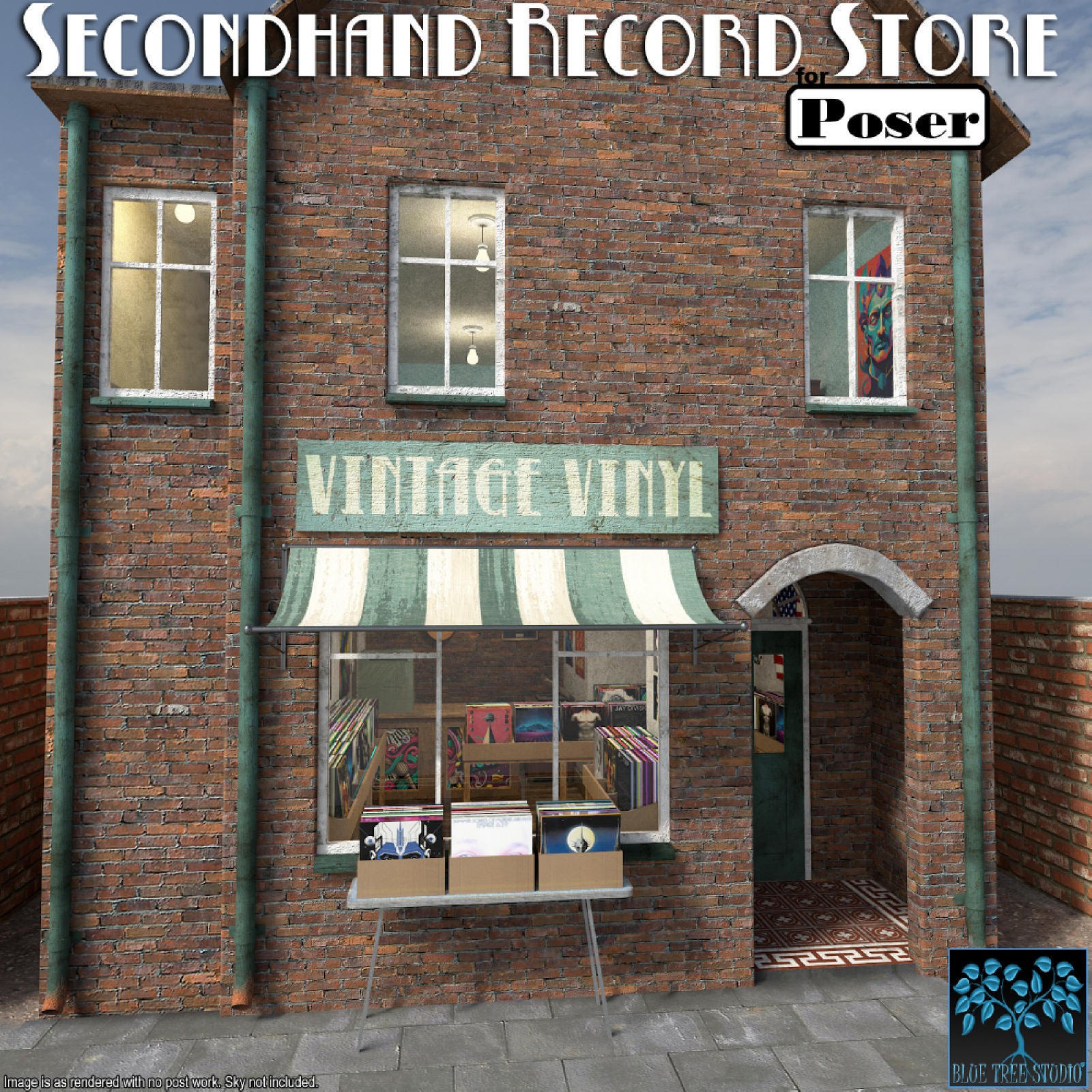 Secondhand Record Store for Poser by N/A