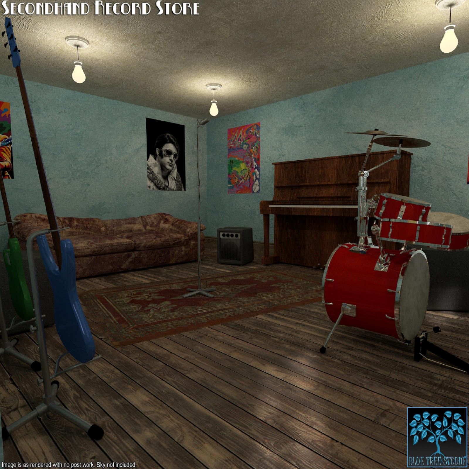 Secondhand Record Store for Poser by N/A