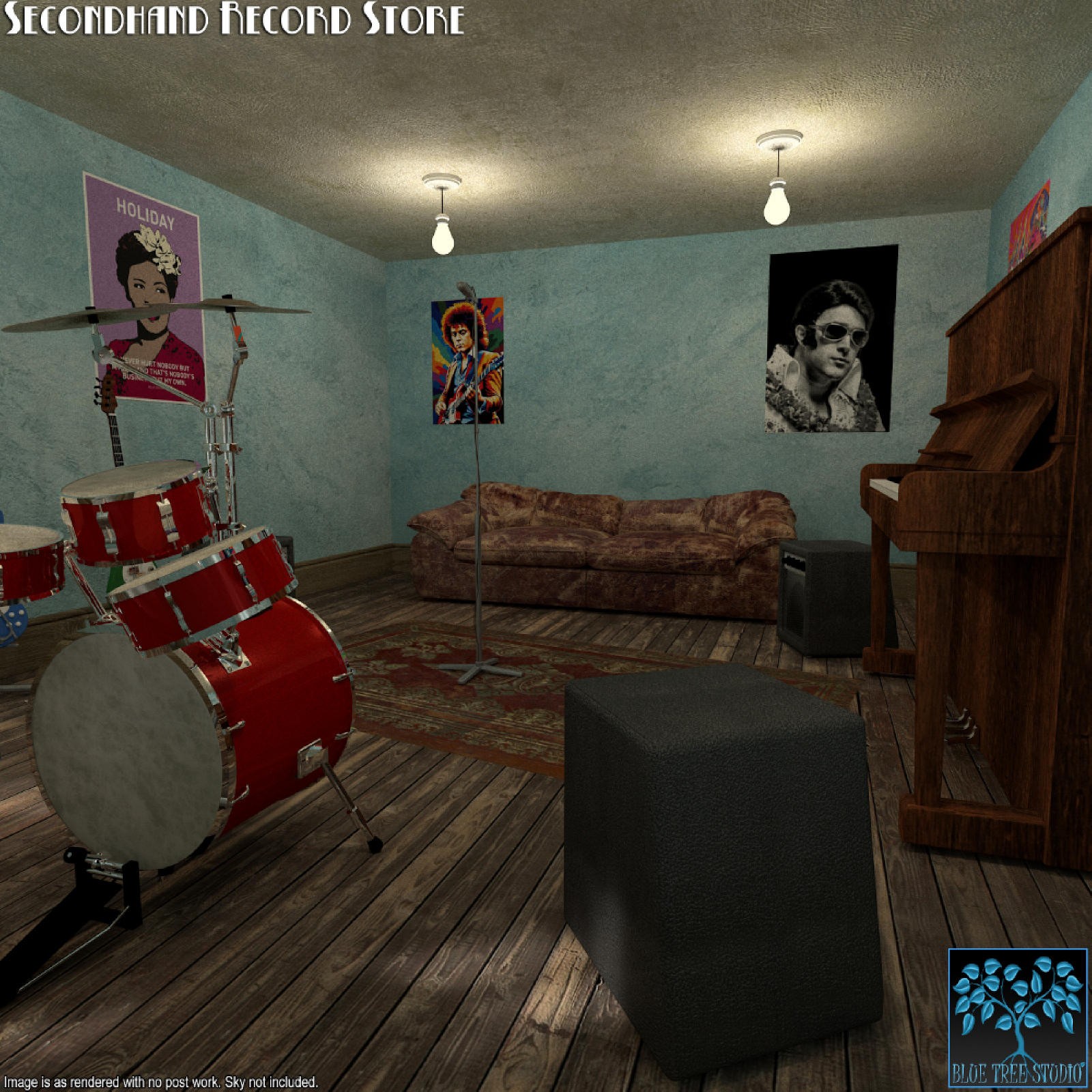 Secondhand Record Store for Daz by N/A