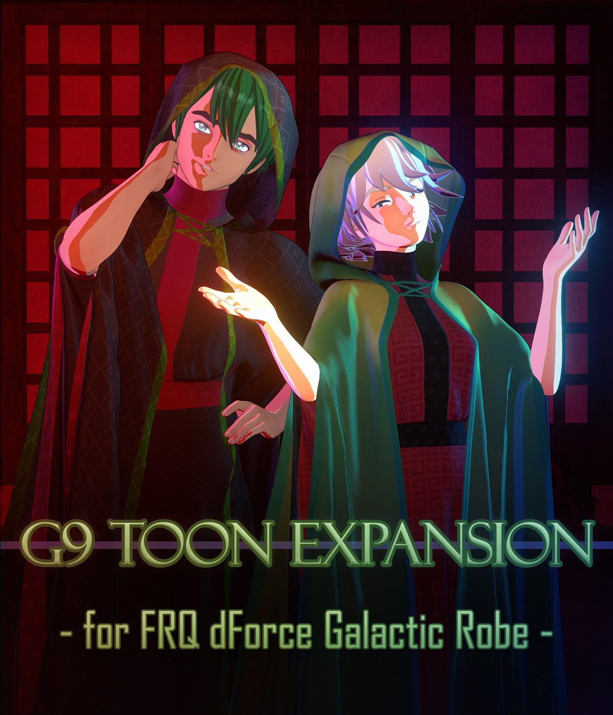 G9 Toon Expansion for FRQ dforce: Agile Cloak by N/A