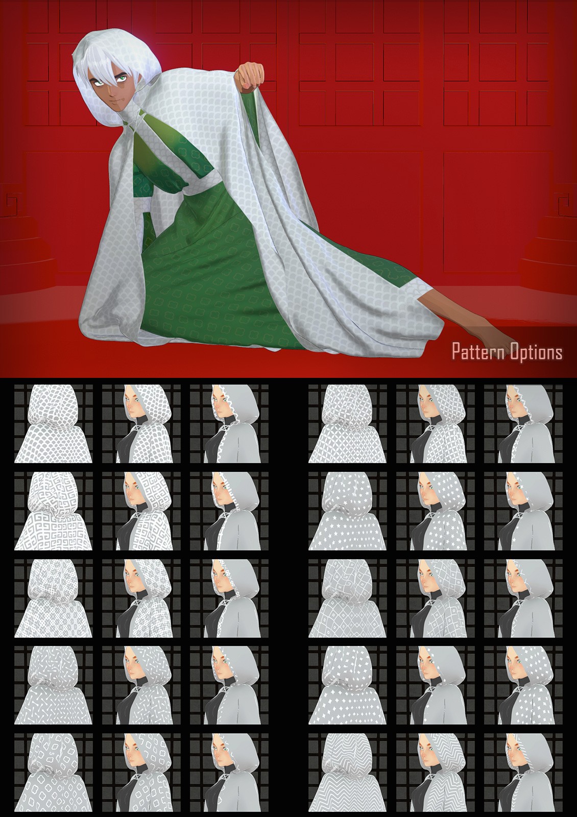 G9 Toon Expansion for FRQ dforce: Agile Cloak by N/A