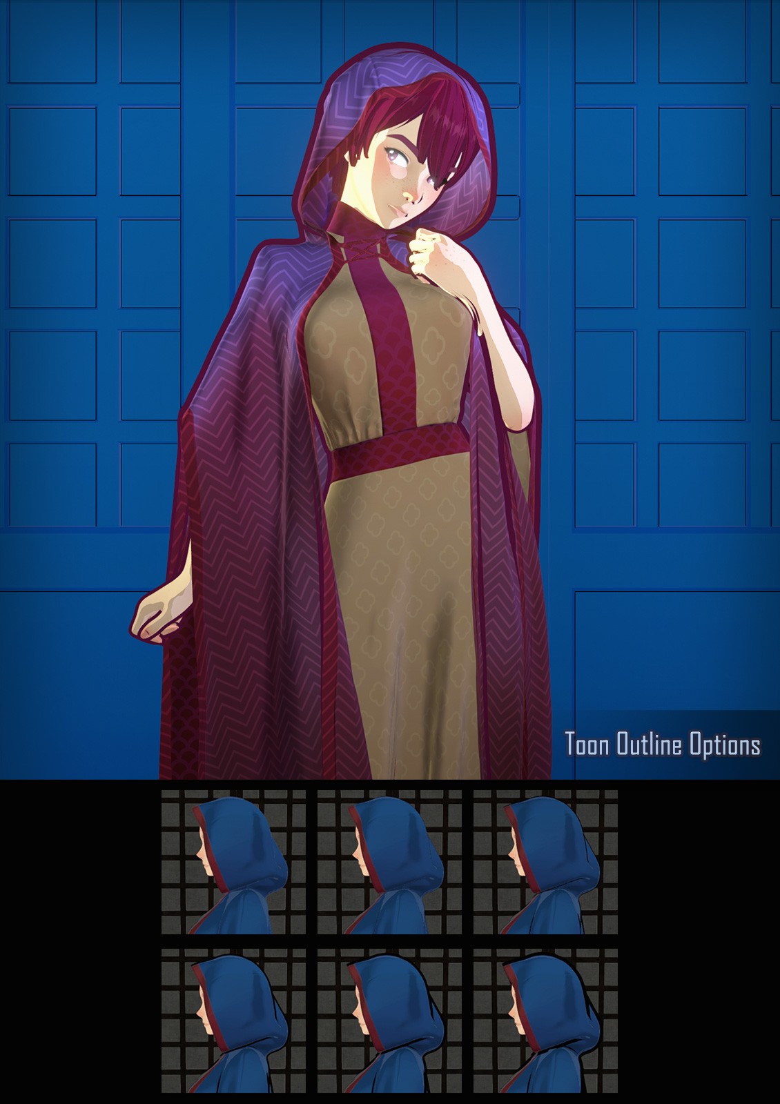 G9 Toon Expansion for FRQ dforce: Agile Cloak by N/A