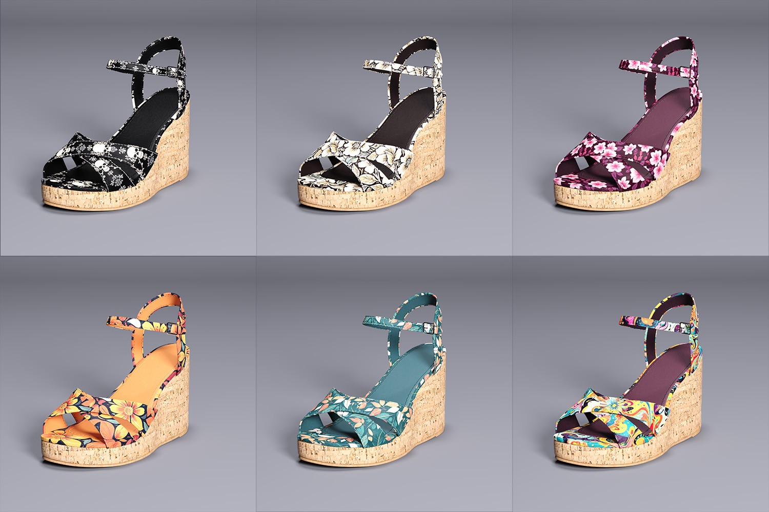 Csr Wedge Sandals For G9F by N/A