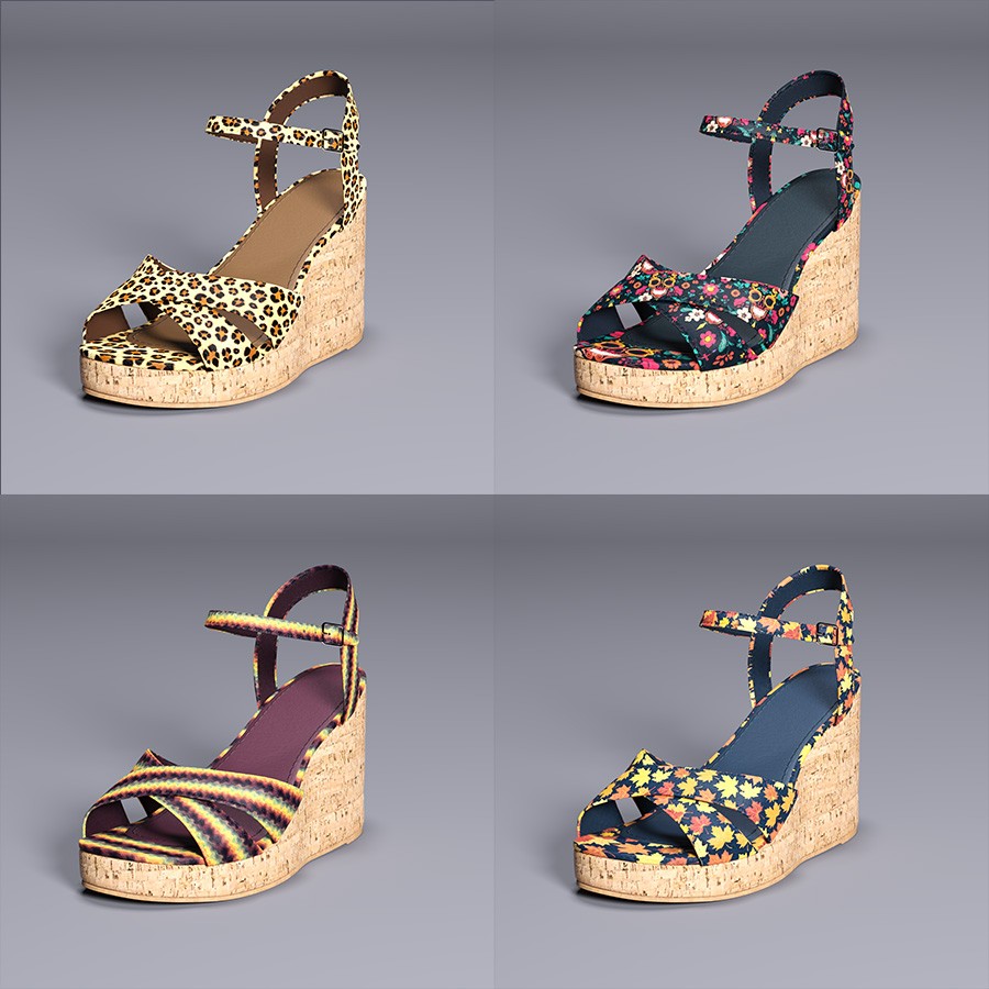 Csr Wedge Sandals For G9F by N/A