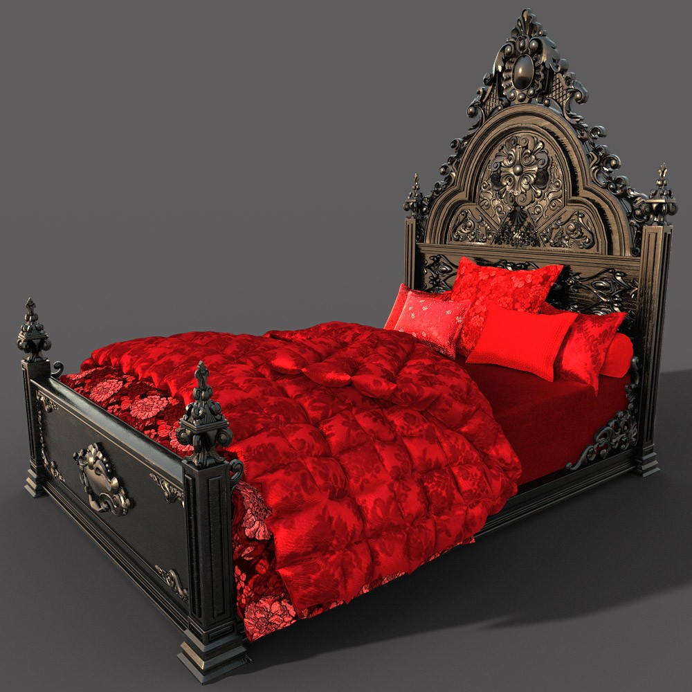 Gothic Room for Daz Studio by N/A