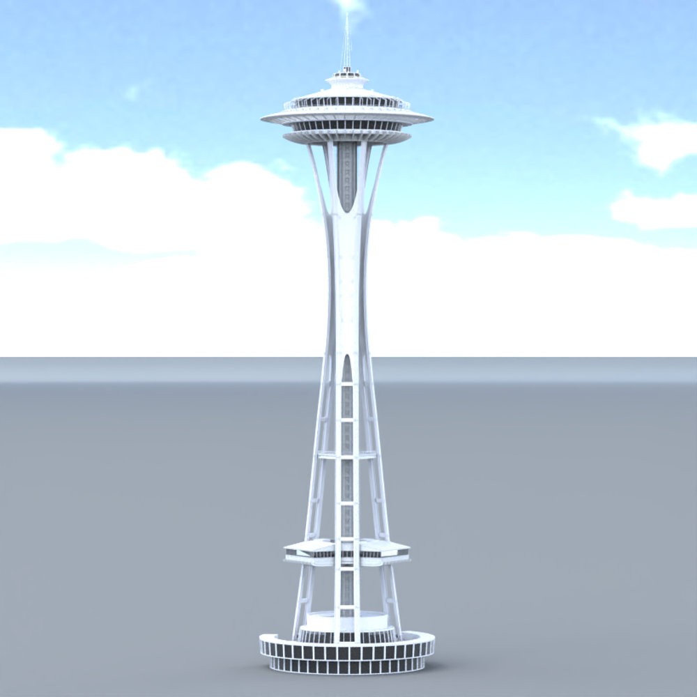 Space Needle (for Poser) by N/A