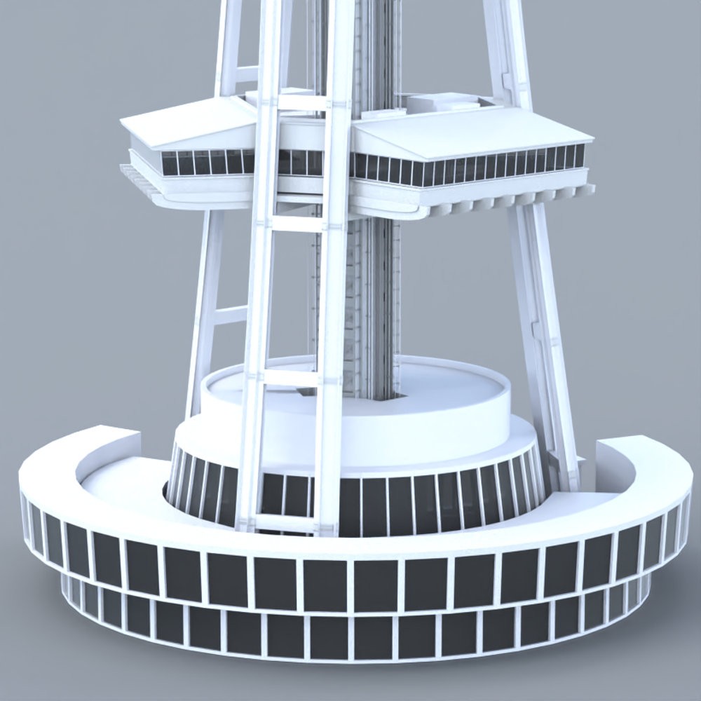 Space Needle (for Poser) by N/A