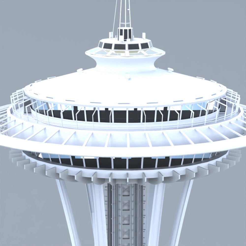 Space Needle (for Poser) by N/A