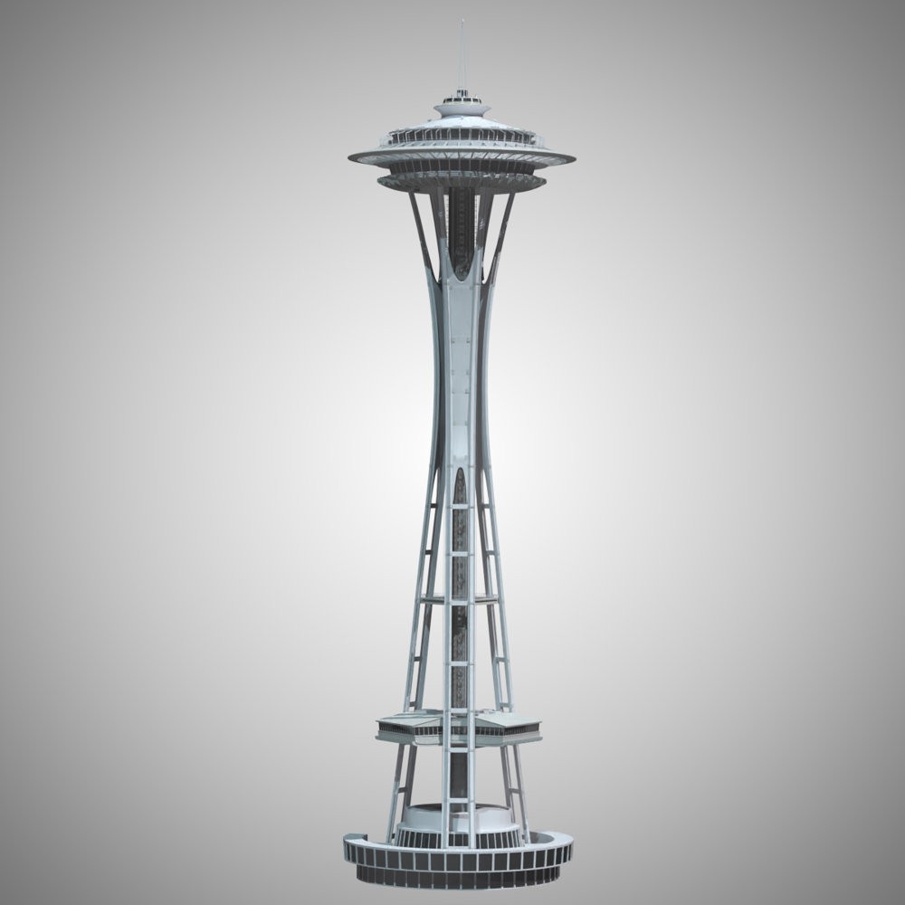 Space Needle (for Poser) by N/A