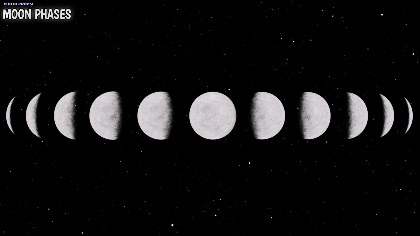 Photo Props: Moon Phases by N/A