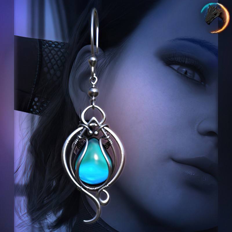 (TA) Caeli Earrings for Genesis 8 and 8.1 Female by N/A