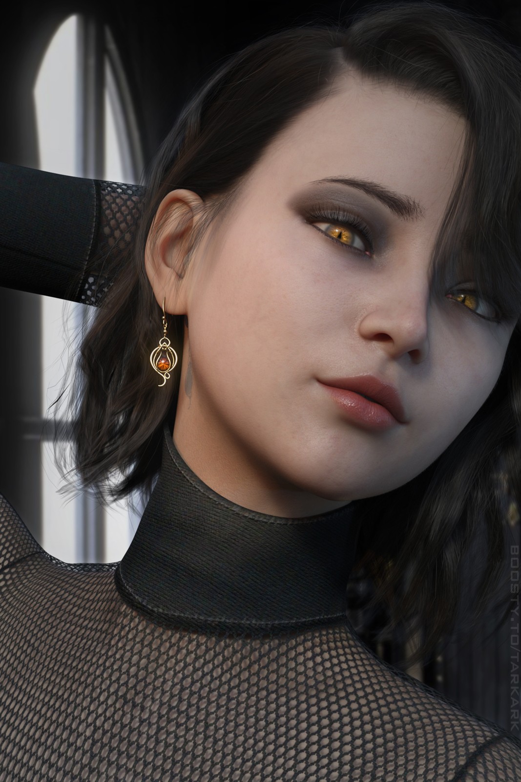 (TA) Caeli Earrings for Genesis 8 and 8.1 Female by N/A