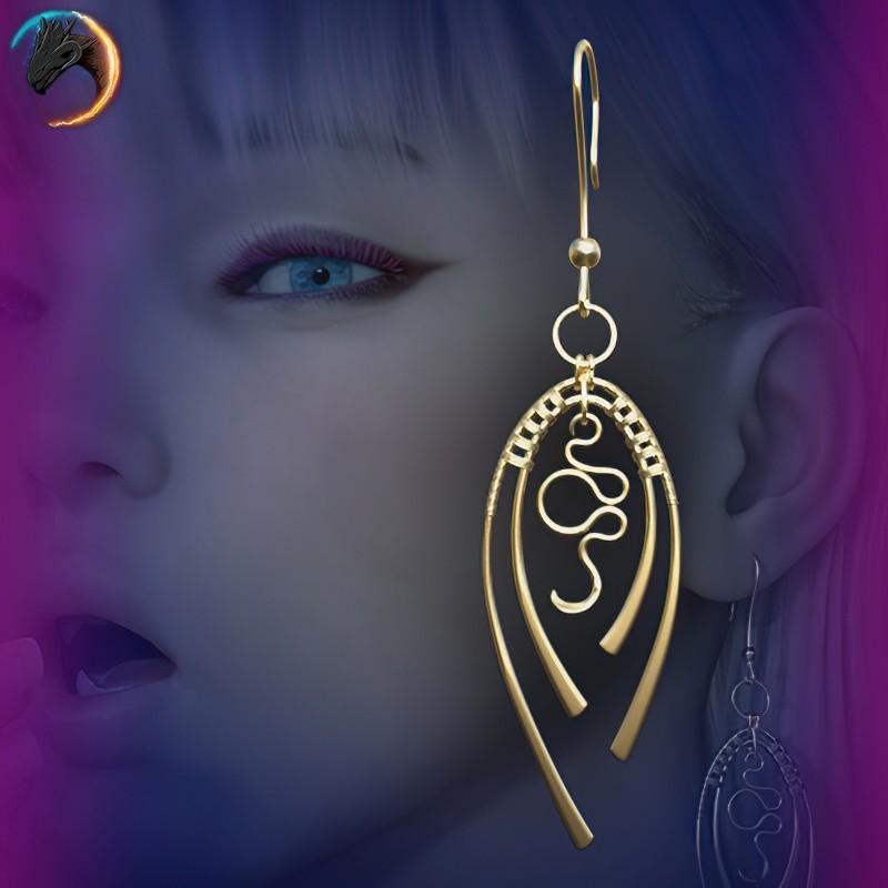 (TA) Sinc Earrings for Genesis 8 and 8.1 Female by N/A