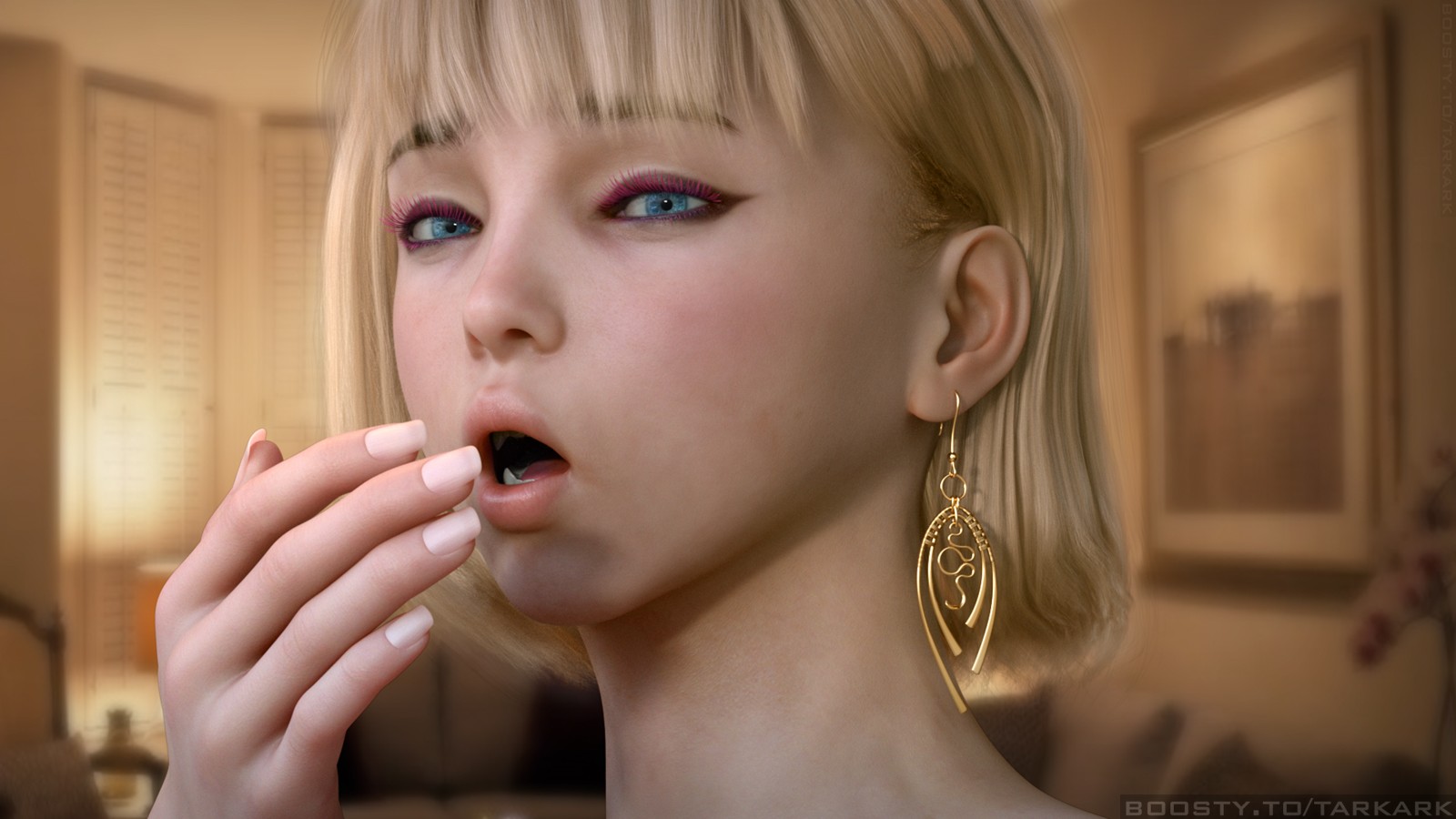 (TA) Sinc Earrings for Genesis 8 and 8.1 Female by N/A