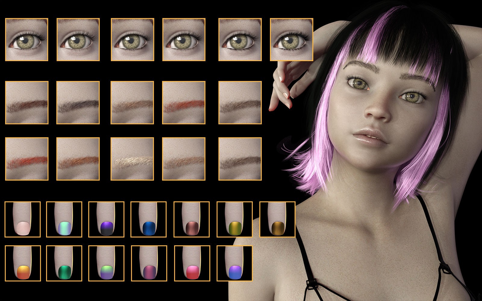 3DL Kendall For Genesis 8 Females by N/A