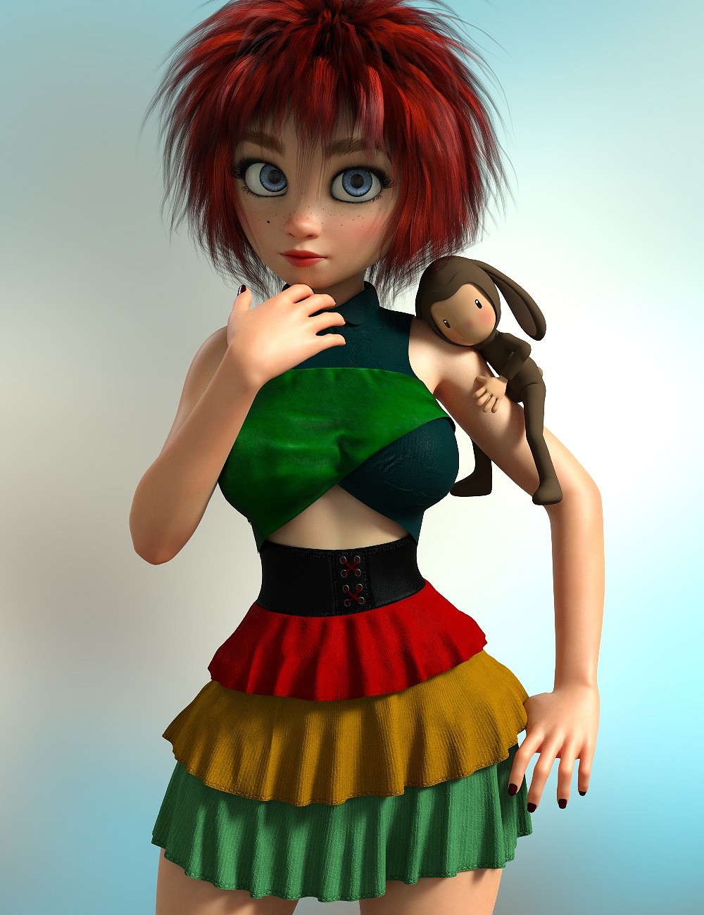 dForce Fashion Skirt Ally G8F by N/A