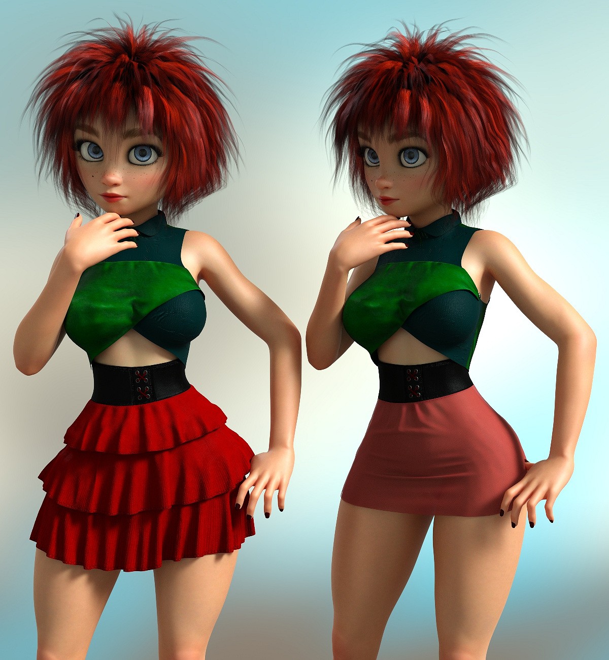 dForce Fashion Skirt Ally G8F by N/A