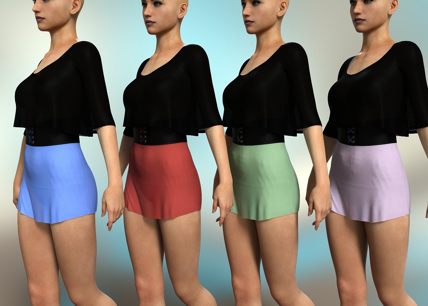 dForce Fashion Skirt Ally G8F by N/A