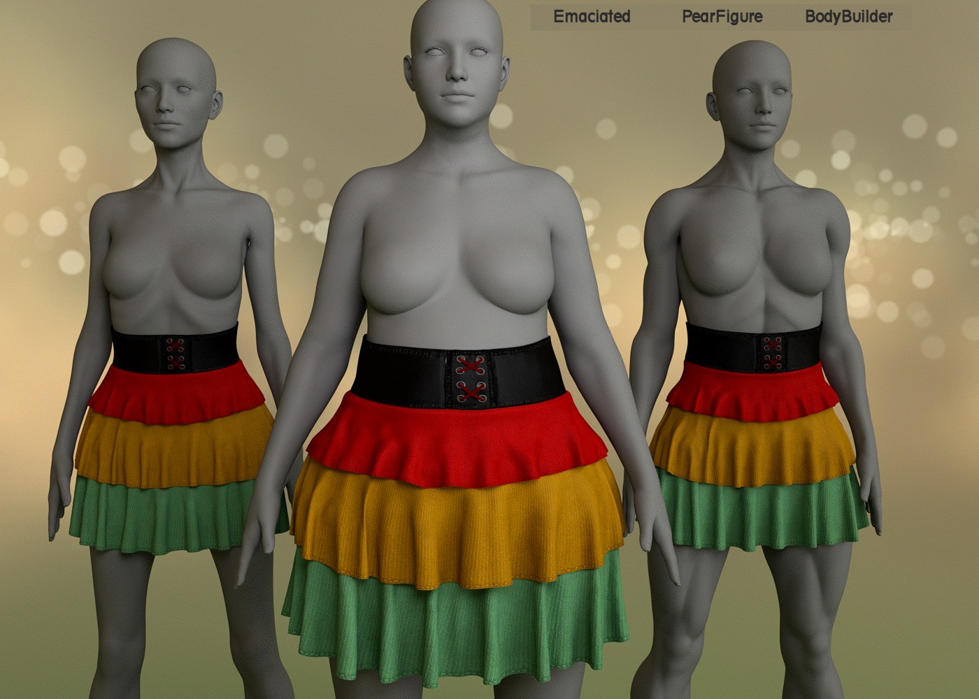dForce Fashion Skirt Ally G8F by N/A