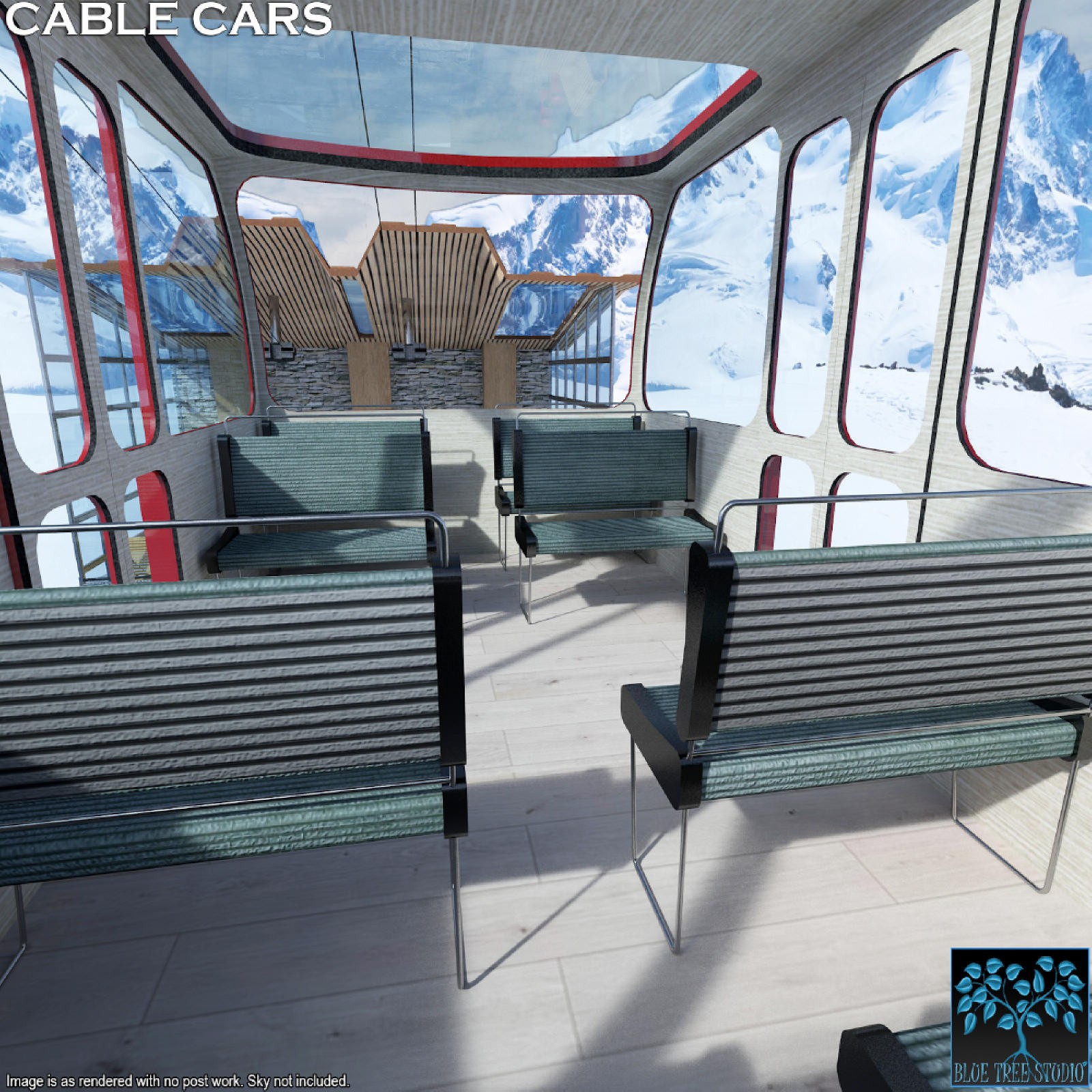 Cable Cars for Poser by N/A