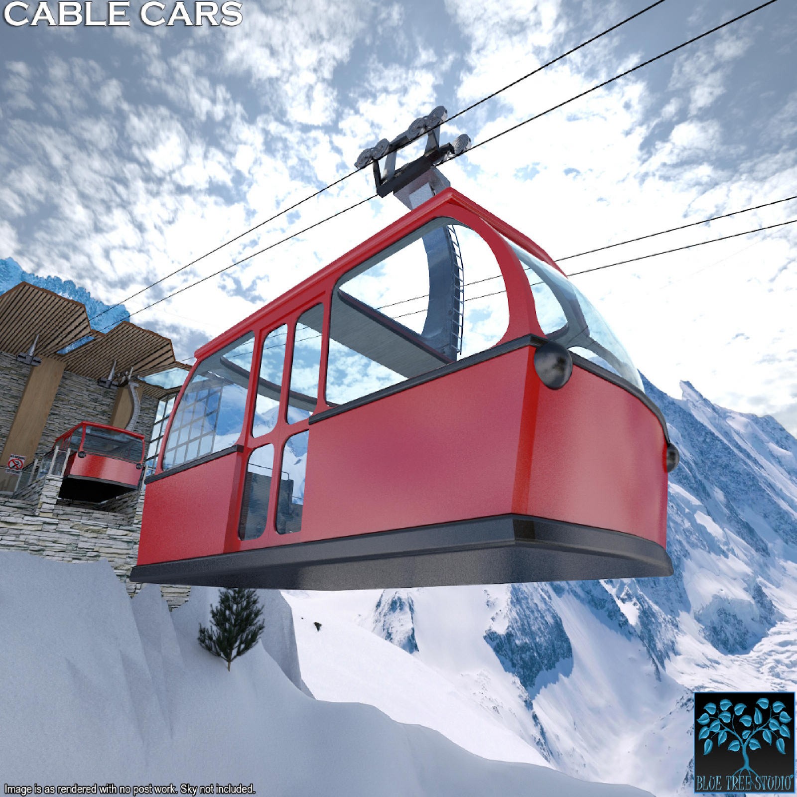 Cable Cars for Poser by N/A