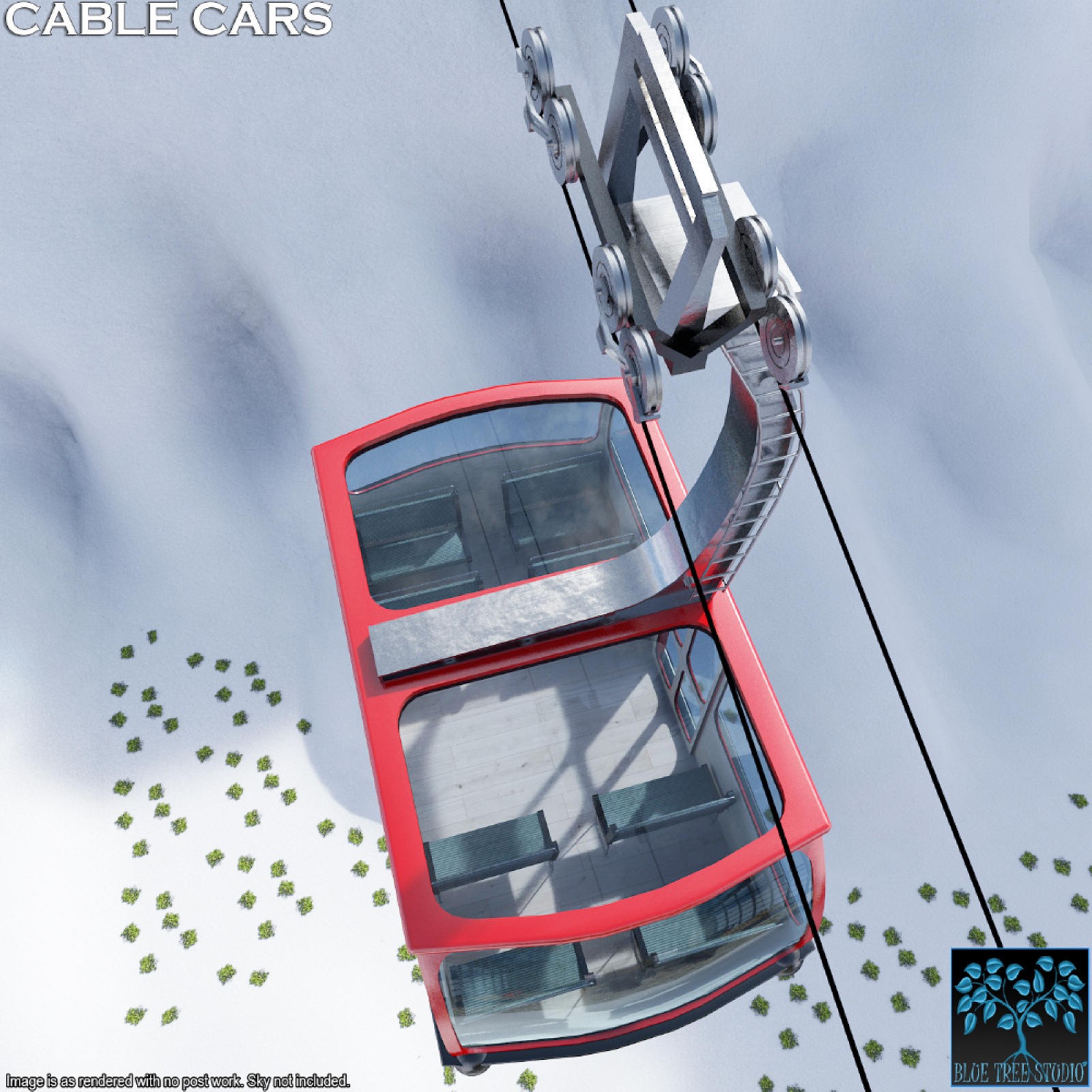 Cable Cars for Poser by N/A