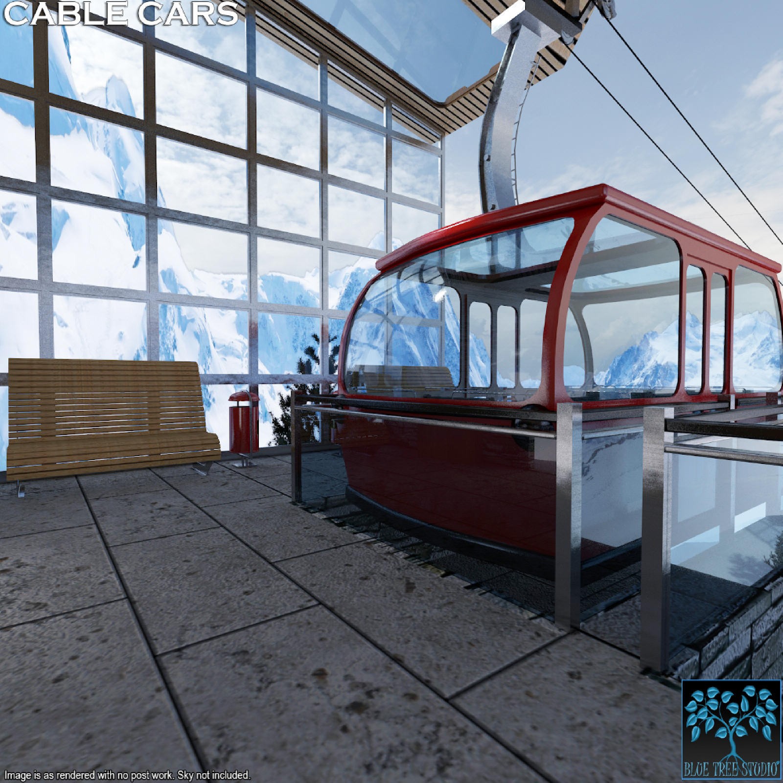 Cable Cars for Poser by N/A