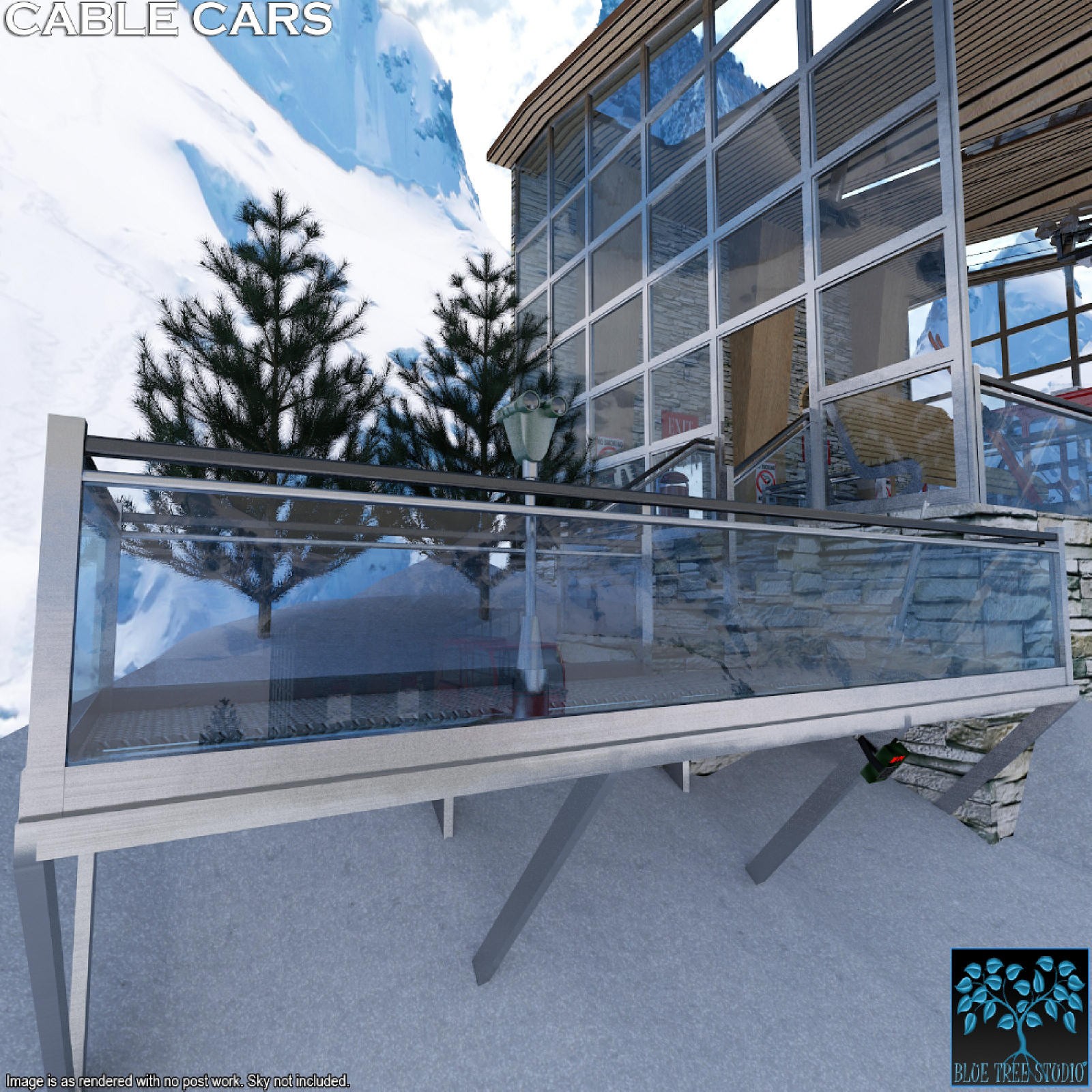 Cable Cars for Poser by N/A