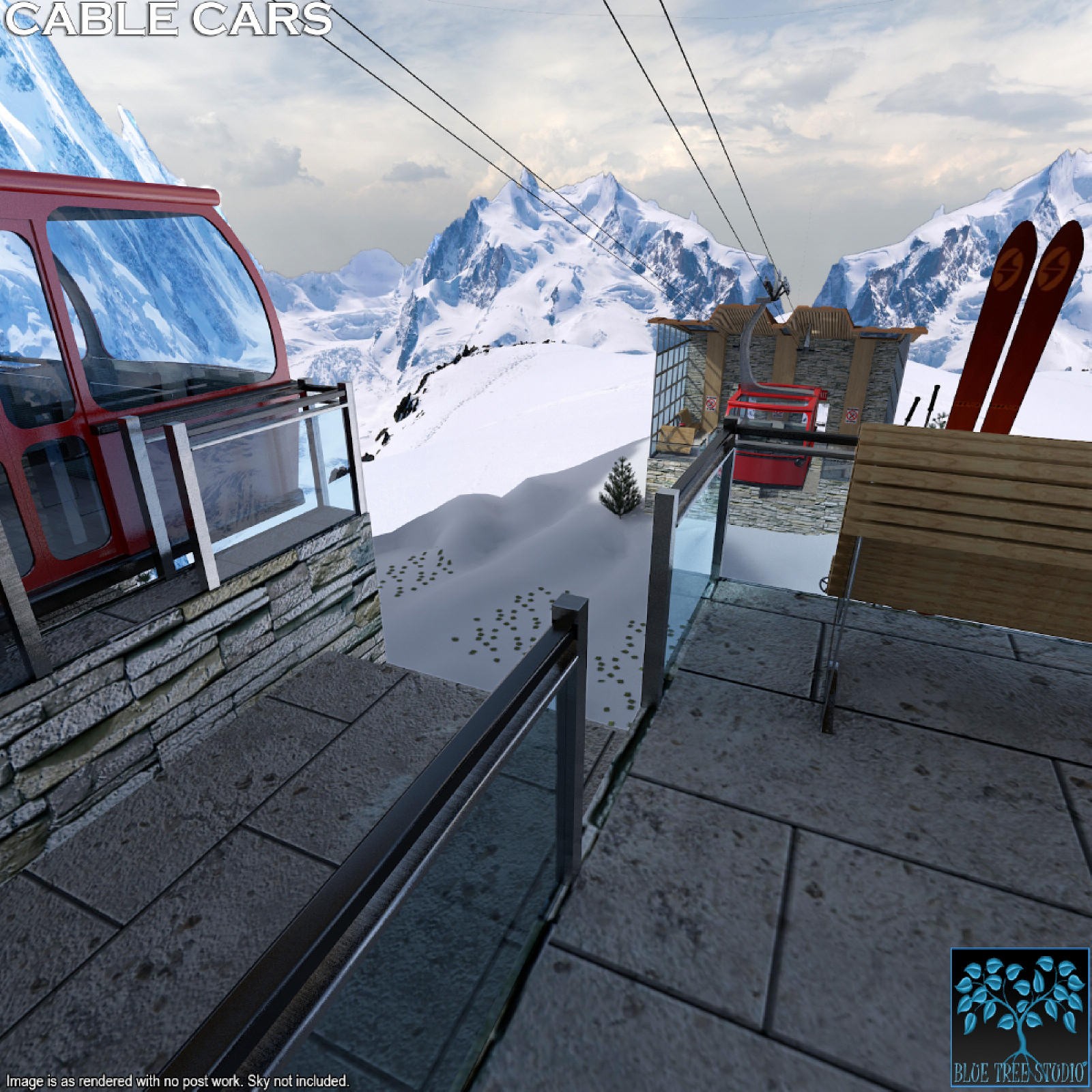 Cable Cars for Poser by N/A